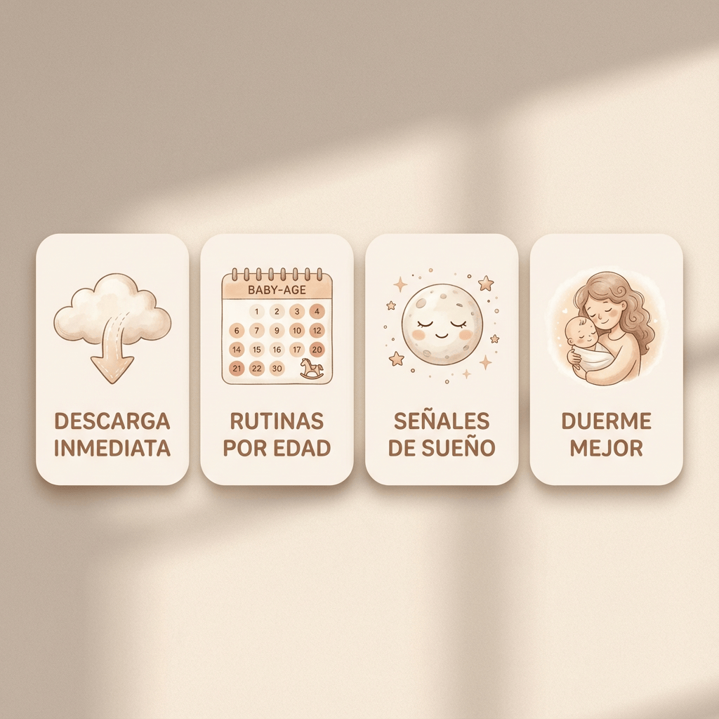 Guía Sueño del Bebé 0–6 Meses