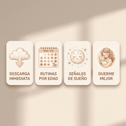 Guía Sueño del Bebé 0–6 Meses