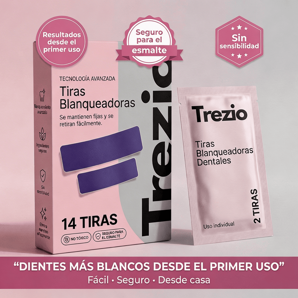 Tiras Blanqueadoras de Dientes