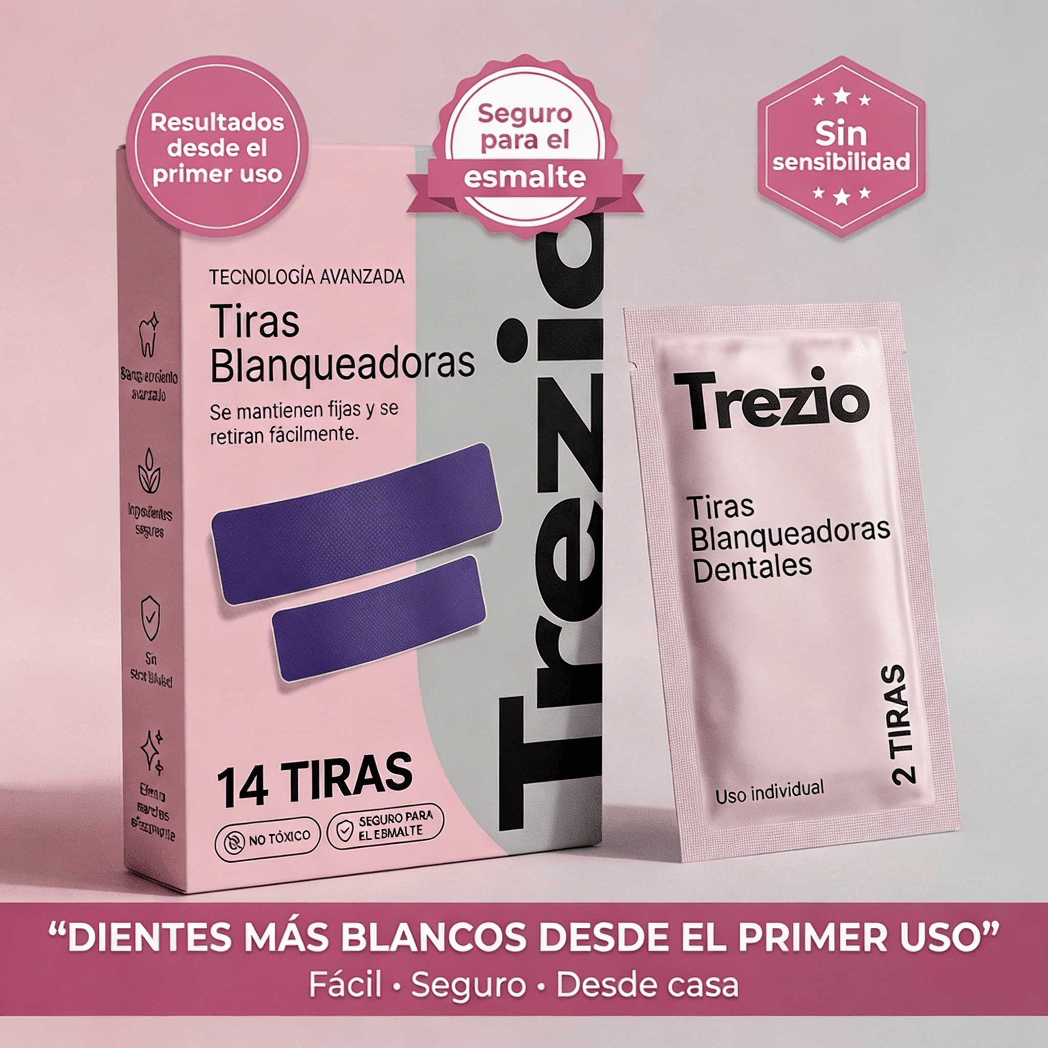 Tiras Blanqueadoras de Dientes